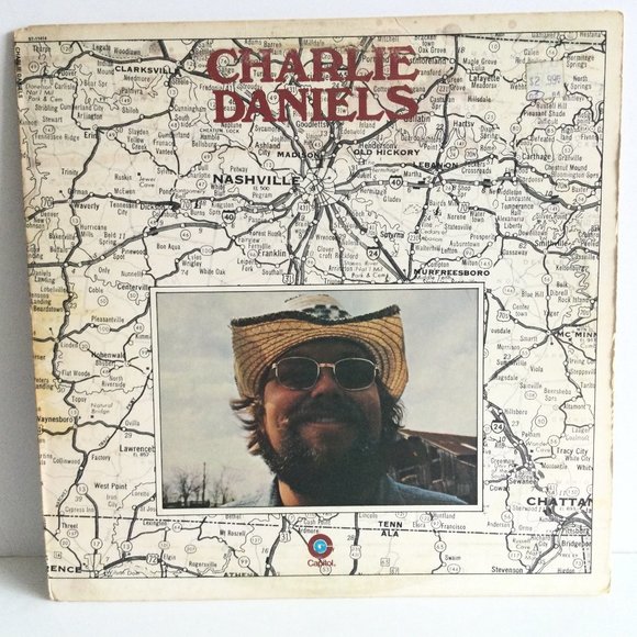 Charlie Daniels Self Titled LP reIssue - Picture 1 of 13